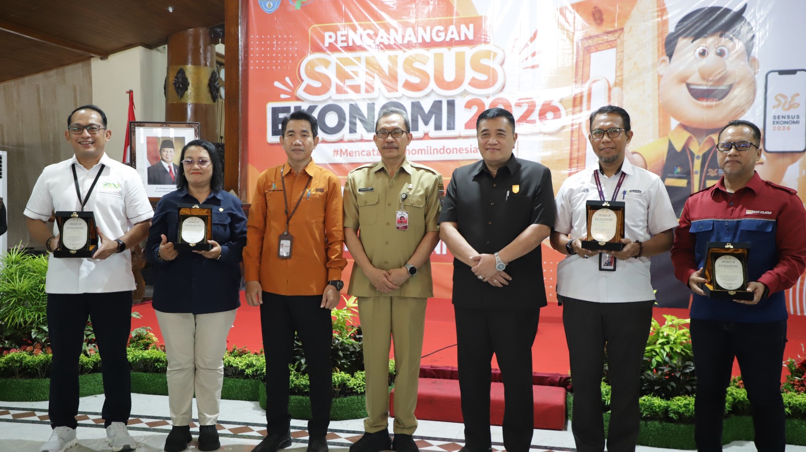 Kontribusi Data Berkualitas, Pertamina Patra Niaga RU Cilacap Raih Penghargaan Excellence BPS