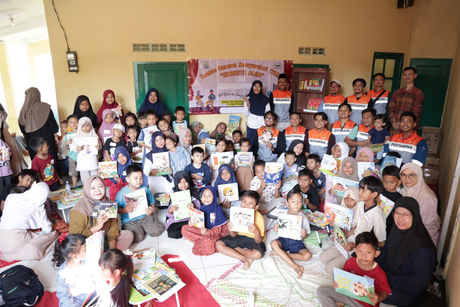 Relpi Cilacap Tebar Energi Barokah, Hadirkan Semangat Belajar bagi Anak-anak Kuripan